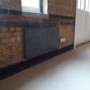 Grey Stone Horizontal Glass Radiator 700W - 500 x 1000mm - Electric