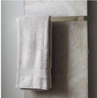 Brushed Stainless Steel Single Towel Rail