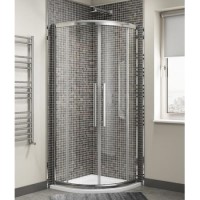Claritas 8mm Glass Quadrant Shower Enclosure - 800 x 800mm