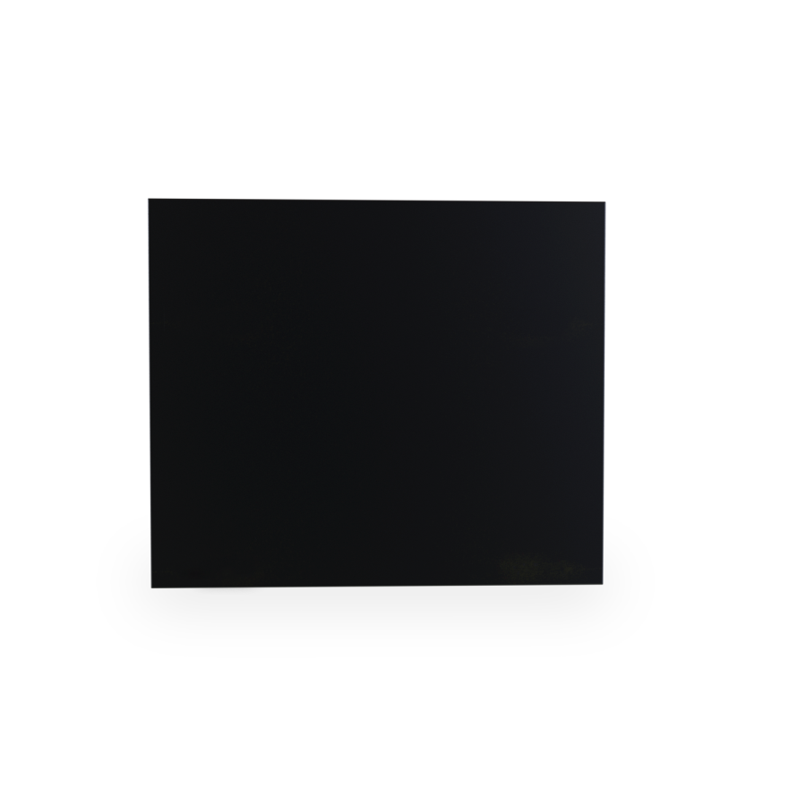 Far Infrared Heater Black Panel Aluminium 500W - 595 x 795mm
