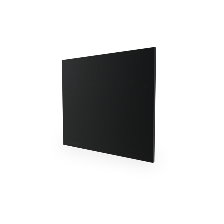 Far Infrared Heater Black Panel Aluminium 500W - 595 x 795mm