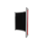 Far Infrared Heater Black Curved Panel Aluminium 400W - 550 x 500mm