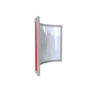 GRADE A1 - Far Infrared Heater White Curved Panel Aluminium 400W - 550 x 500mm