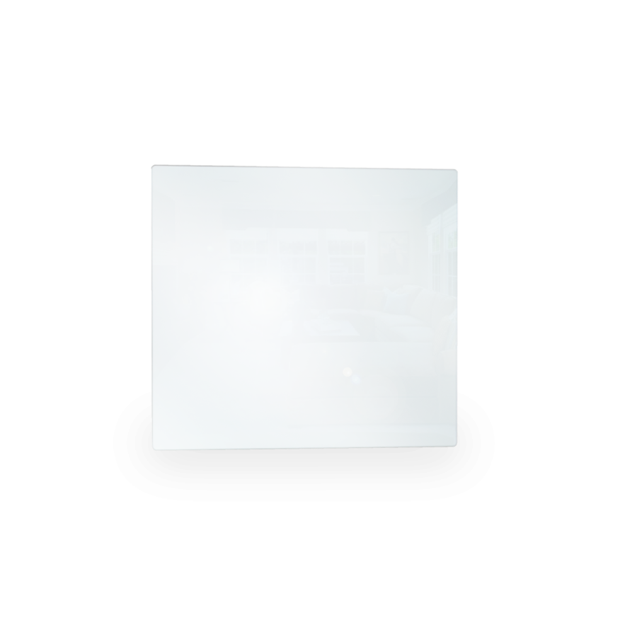 Far Infrared Heater White Glass Panel 450W - 500 x 600mm