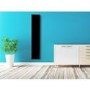 Far Infrared Heater Slim Black Glass Panel 600W - 300 x 1800mm