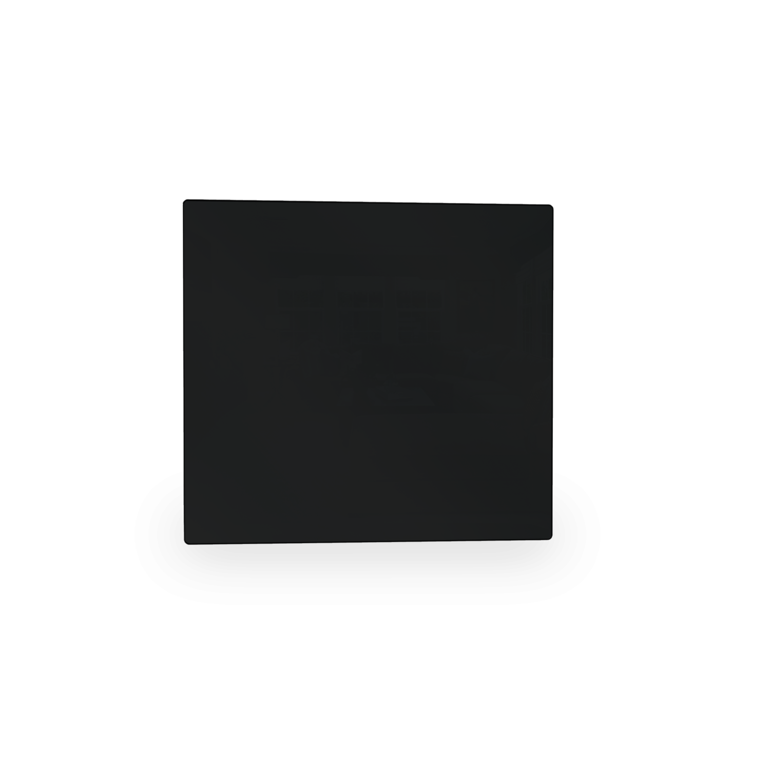 Far Infrared Heater Black Glass Panel Glass Far Infrared Heater Panels Black