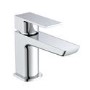 Grade A1 - Chrome Bath and Basin Tap Set with Basin Waste- Zana
