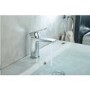 Chrome Mono Basin Mixer Tap With Waste - Zana