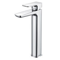 Chrome Tall Mono Basin Mixer Tap - Zana Chrome Tall Mono Basin Mixer Tap - Zana