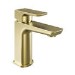 Brushed Brass Mono Basin Mixer - Zana