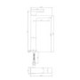 Brushed Bronze Tall Mono Basin Mixer Tap - Zana