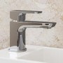 Chrome Cloakroom Mono Basin Mixer Tap - Zana