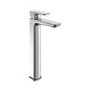 Chrome Tall basin tap and wall mounted bath filler tap pack - Zana