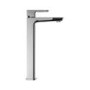 Chrome Tall basin tap and wall mounted bath filler tap pack - Zana