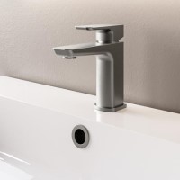 Gunmetal Mono Basin Mixer Tap - Zana Gunmetal Mono Basin Mixer Tap - Zana