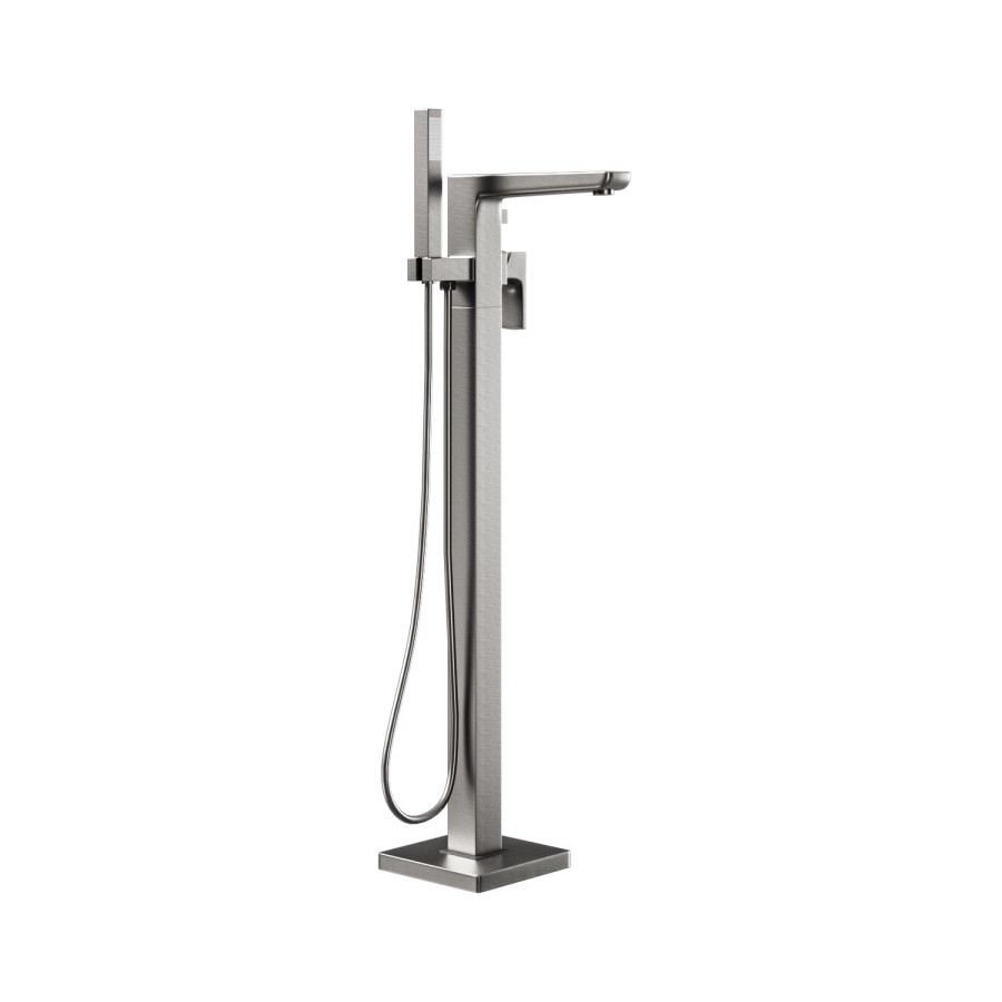 Gunmetal Freestanding Bath Shower Mixer - Zana