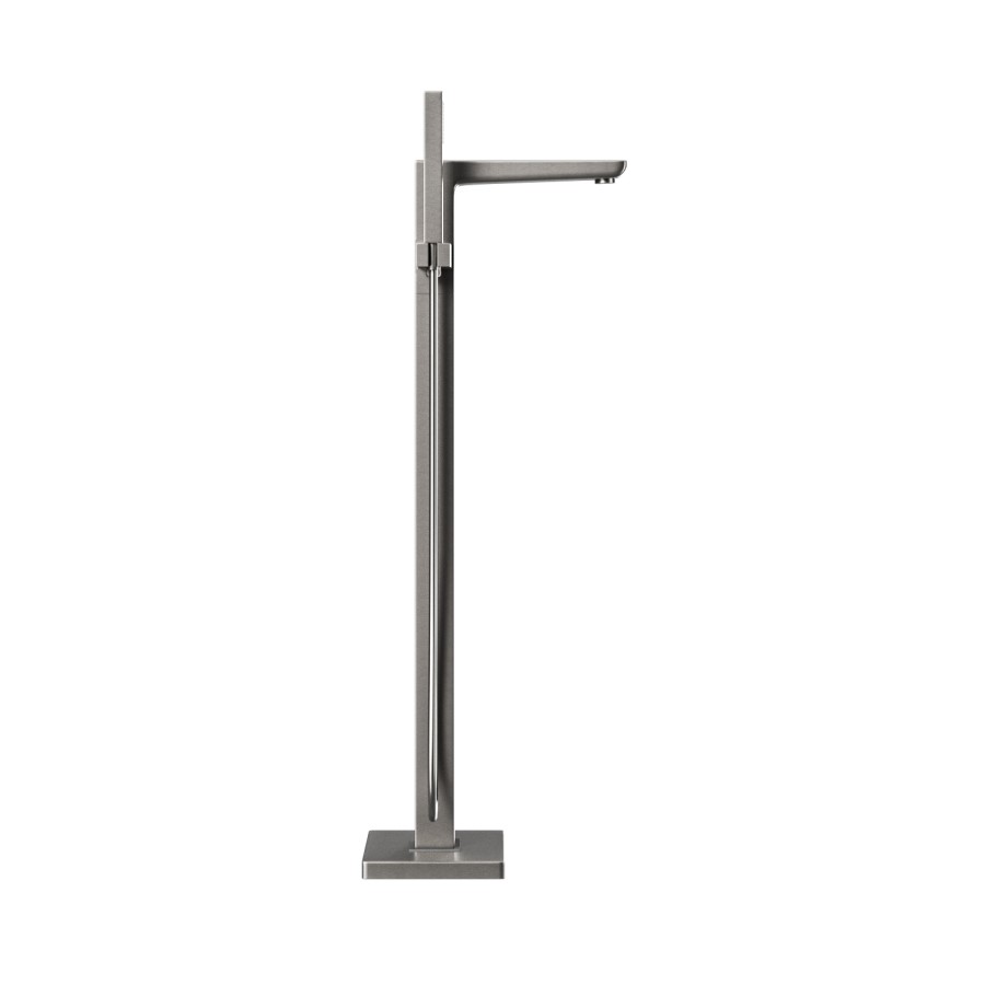 Gunmetal Freestanding Bath Shower Mixer - Zana