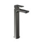 Gunmetal Tall Mono Basin Mixer Tap - Zana