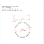 Stainless Steel Gunmetal Round Countertop Basin 400mm - Zorah