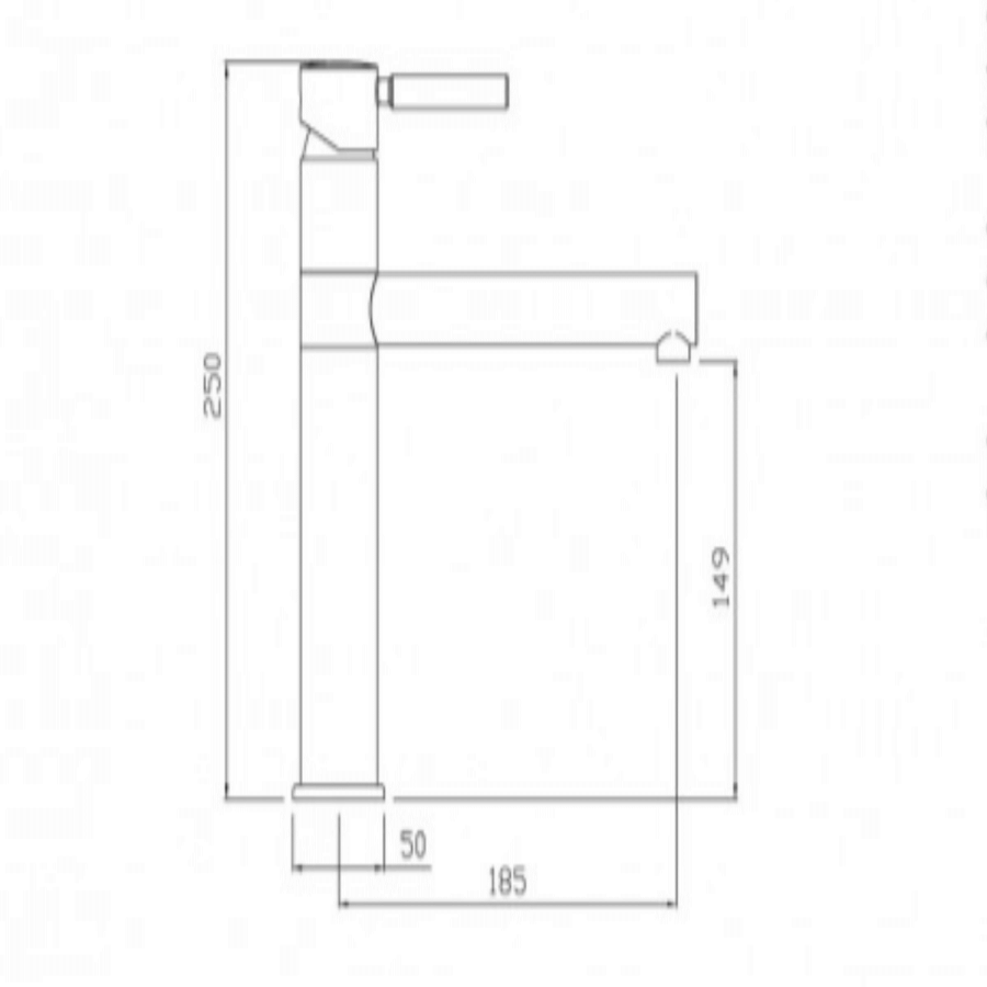 Zoom Modena Single Lever Brushed nickel Kitchen Mixer Tap