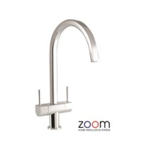 Zoom ZP1029 Stelvio Twin Lever Monobloc Chrome Tap