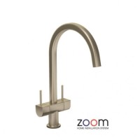 Zoom ZP1030 Stelvio Twin Lever Monobloc Brushed Nickel Tap