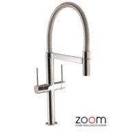 Zoom ZP1031 Stelvio Twin Lever Monobloc Chrome Tap