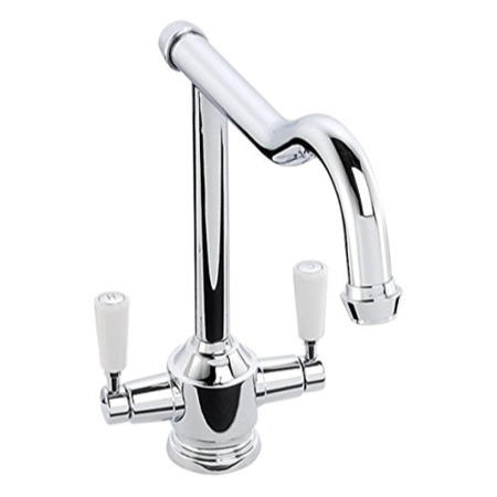 Zoom ZP1038 Gresham Twin Lever Monobloc Chrome Tap