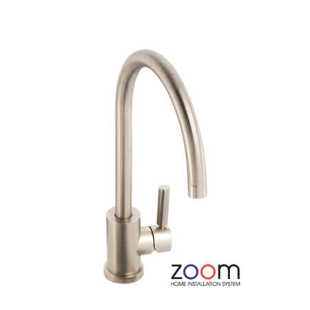 Zoom ZP1047 Atlas Single Lever Brushed Nickel Mixer Tap