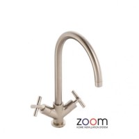 Zoom ZP1051 Antila Twin Lever Monobloc Brushed Nickel Lever