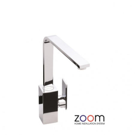Zoom ZP1063 New Media Single Lever Chrome Mixer Tap