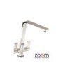 Zoom ZP1069 Linear Flair Twin Lever Monobloc Chrome Tap