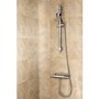 Thermostatic Bar Valve & Round Slide Rail Mixer Shower Kit