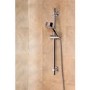 Thermostatic Bar Valve & Round Slide Rail Mixer Shower Kit