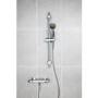 Round Shower with Thermostatic Valve & Slide Rail Kit
