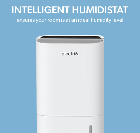 electriQ 8L Smart Desiccant Dehumidifier with Heater Better Bathrooms