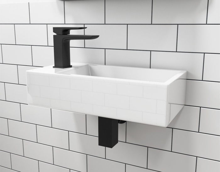 How to install wall hung basin