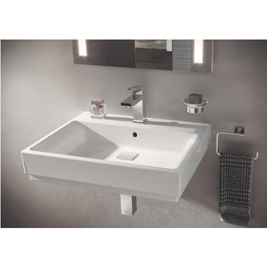 Cube Rectangular Wall Hung Basin 600mm