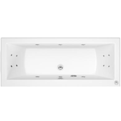 Double Ended Whirlpool Spa Bath 14 Whirlpool Jets 1700 x 750mm