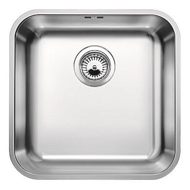 Blanco Supra 500-U Single Bowl Undermount Chrome Stainless Steel