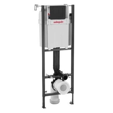 Initio Compact WC Frame Flush Plate