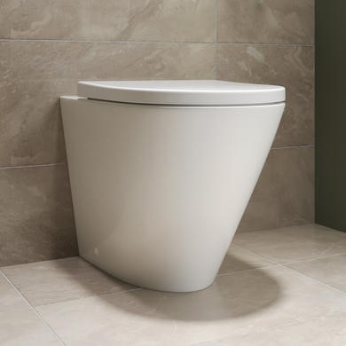 Back to Wall Rimless Toilet Soft Close Seat