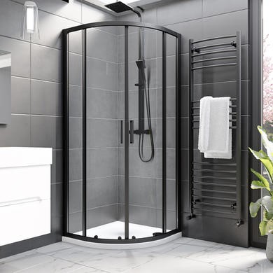 800mm 8mm Glass Quadrant Shower Enclosure