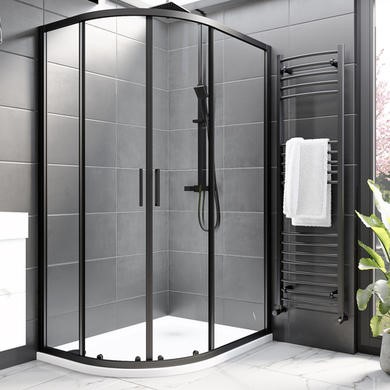 1200x800mm 8mm Offset Quadrant Shower Enclosure