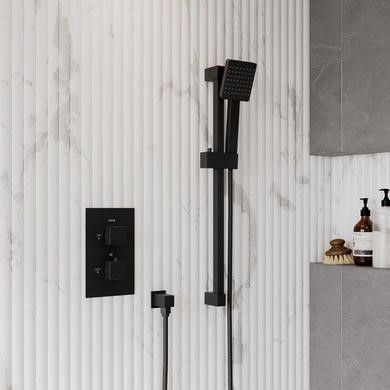 1 Outlet Thermostatic Mixer Shower Set Hand Shower