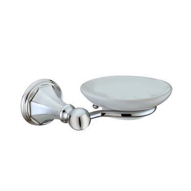 Traditional Glass Soap Dish Holder