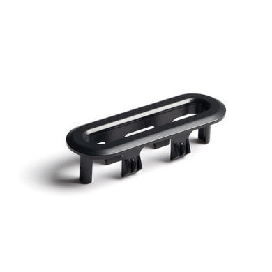 Matt Black Overflow Cover Suitable for Ontario Palma & Roma