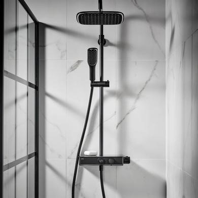 ONLY OPENED Push Button Mixer Shower Matte Black