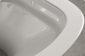 Smart Toilet rimless design.