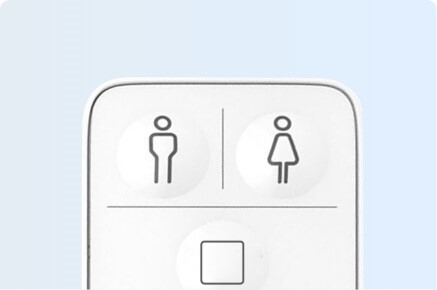 Smart Toilet seat Wireless Remote.